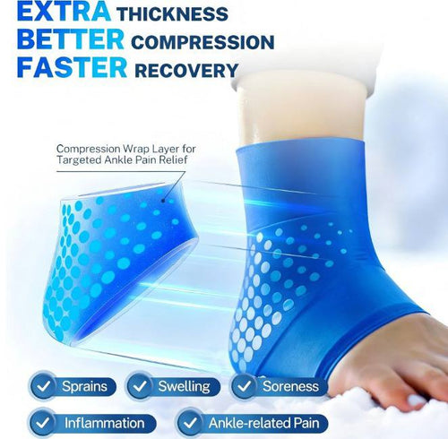 Steady Ankle — Hot & Cold Compression Sleeve